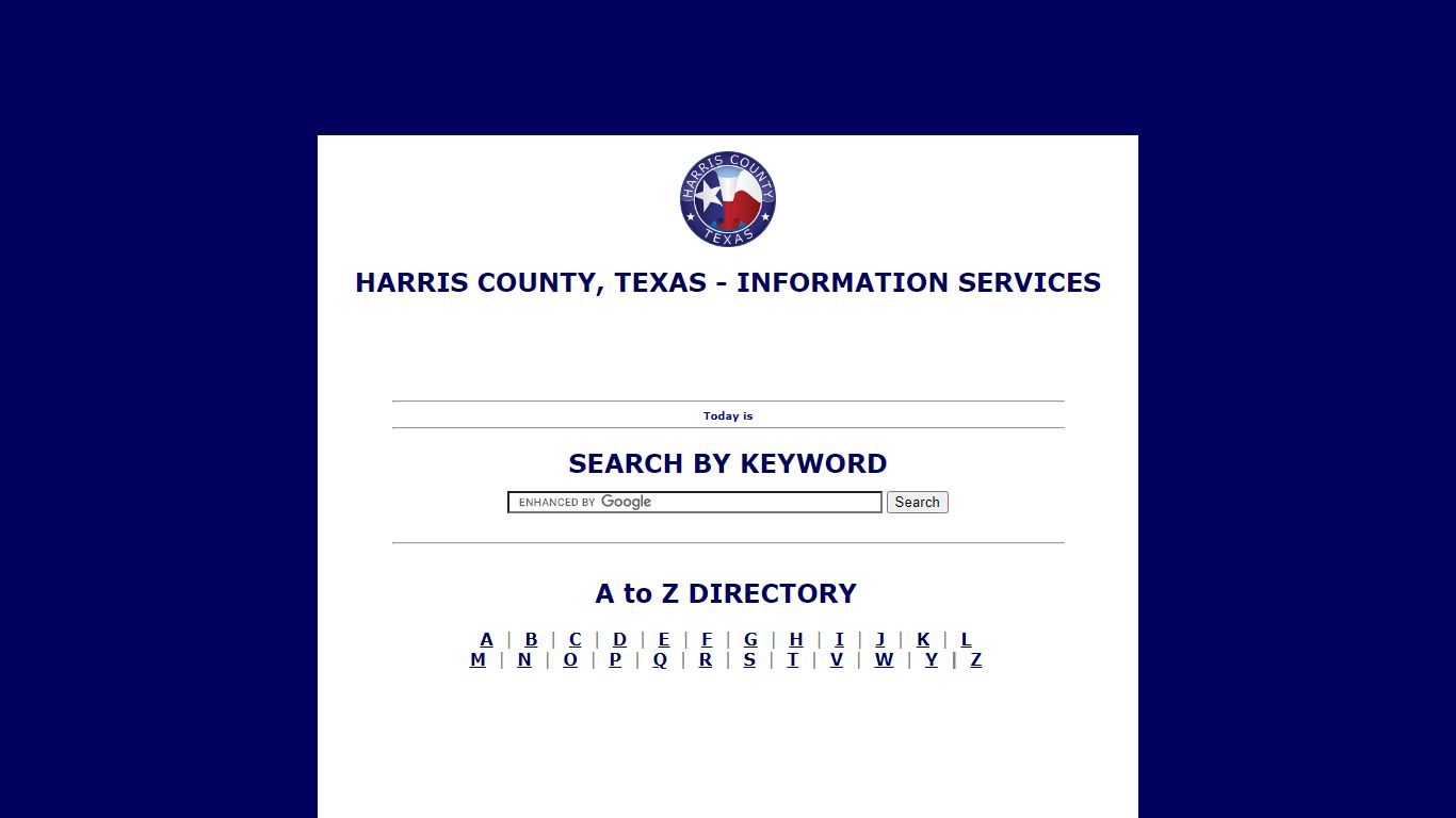 HarrisCounty.org - Harris County and Houston, Texas -Local Government ...